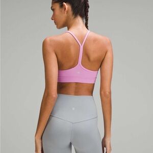 🍋 Lululemon Flow Y Bra Nulu A–C Cups in Vitapink size 12